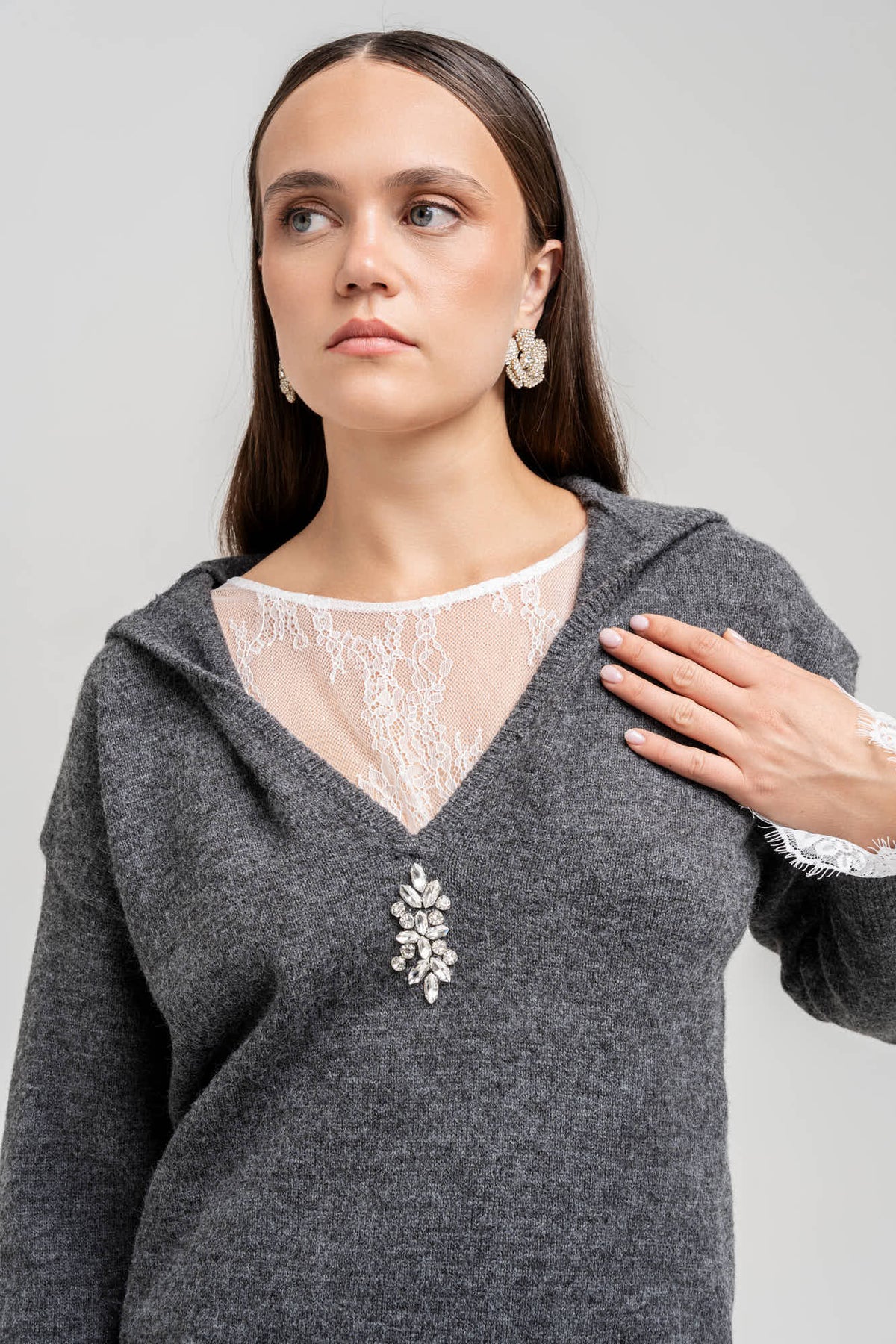 Maglia Adelaide Grigia