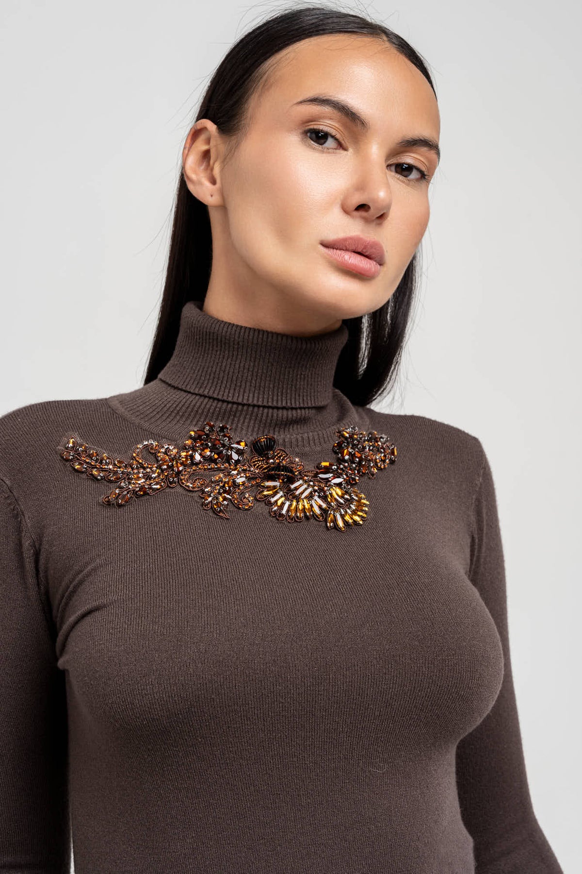 Maglia Collo Alto Frank Marrone - Spazio22