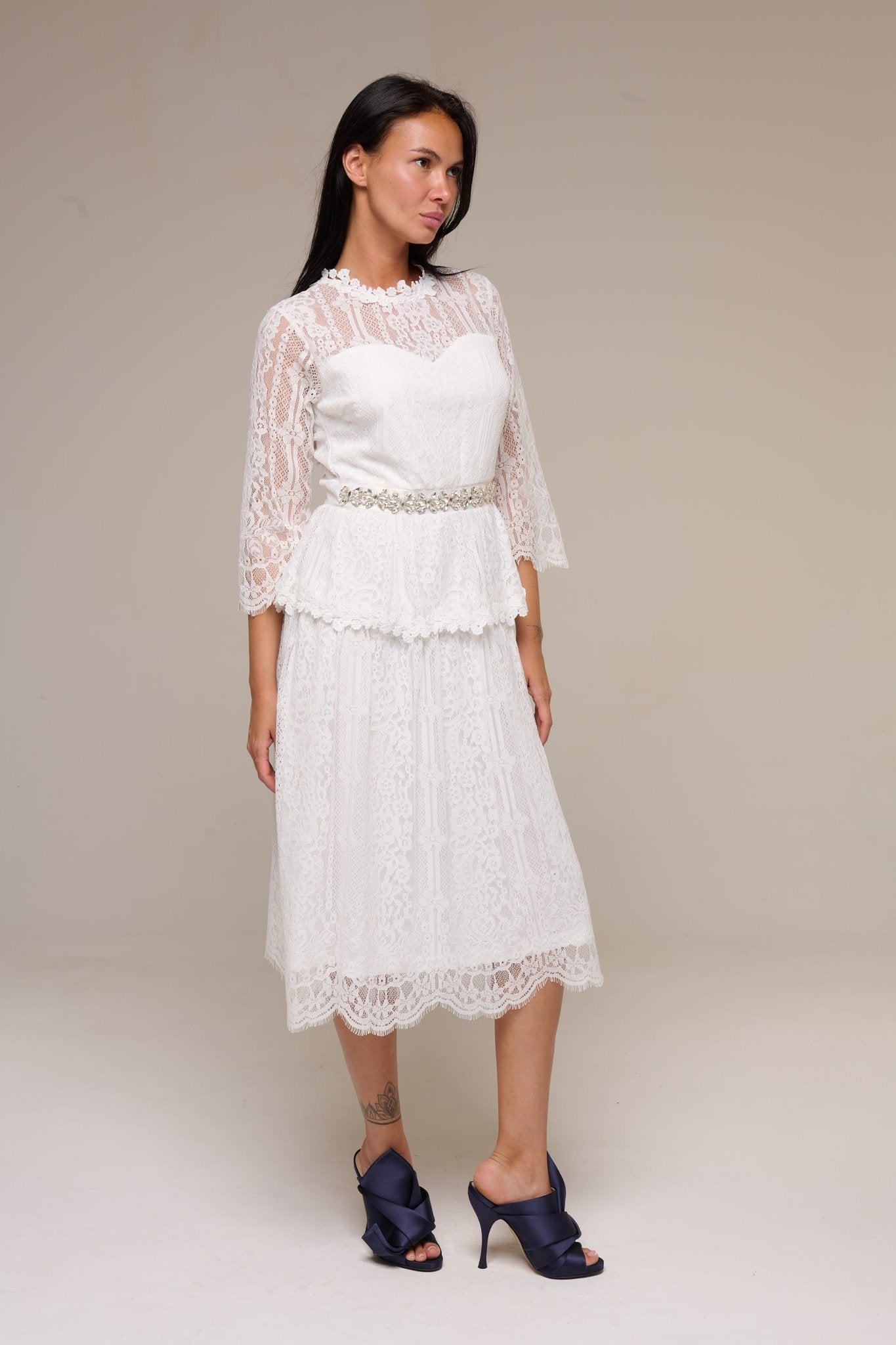 Abito White Lilian - 22 Spazio Boutique