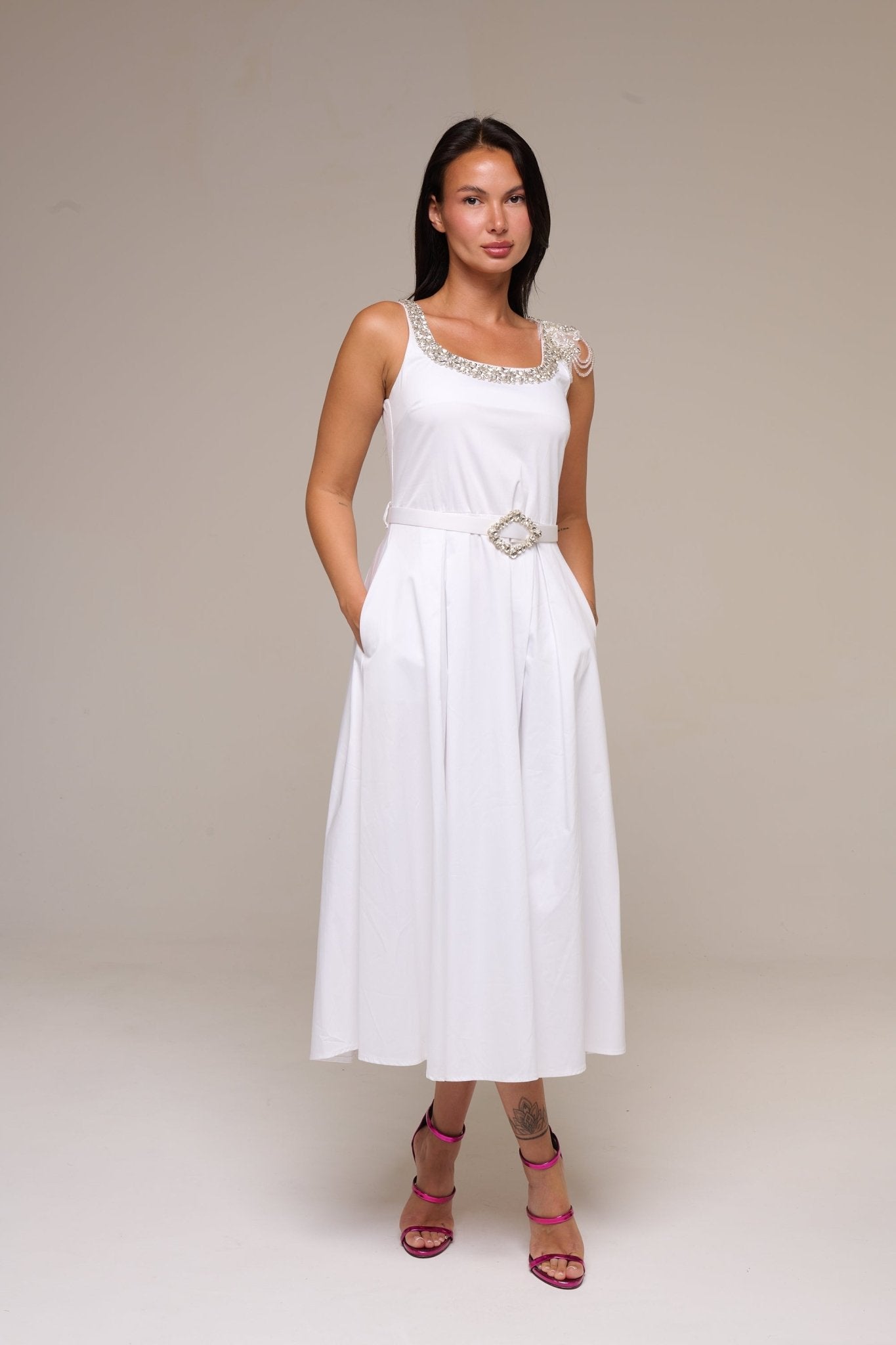 Abito Bianco Kyley - 22 Spazio Boutique