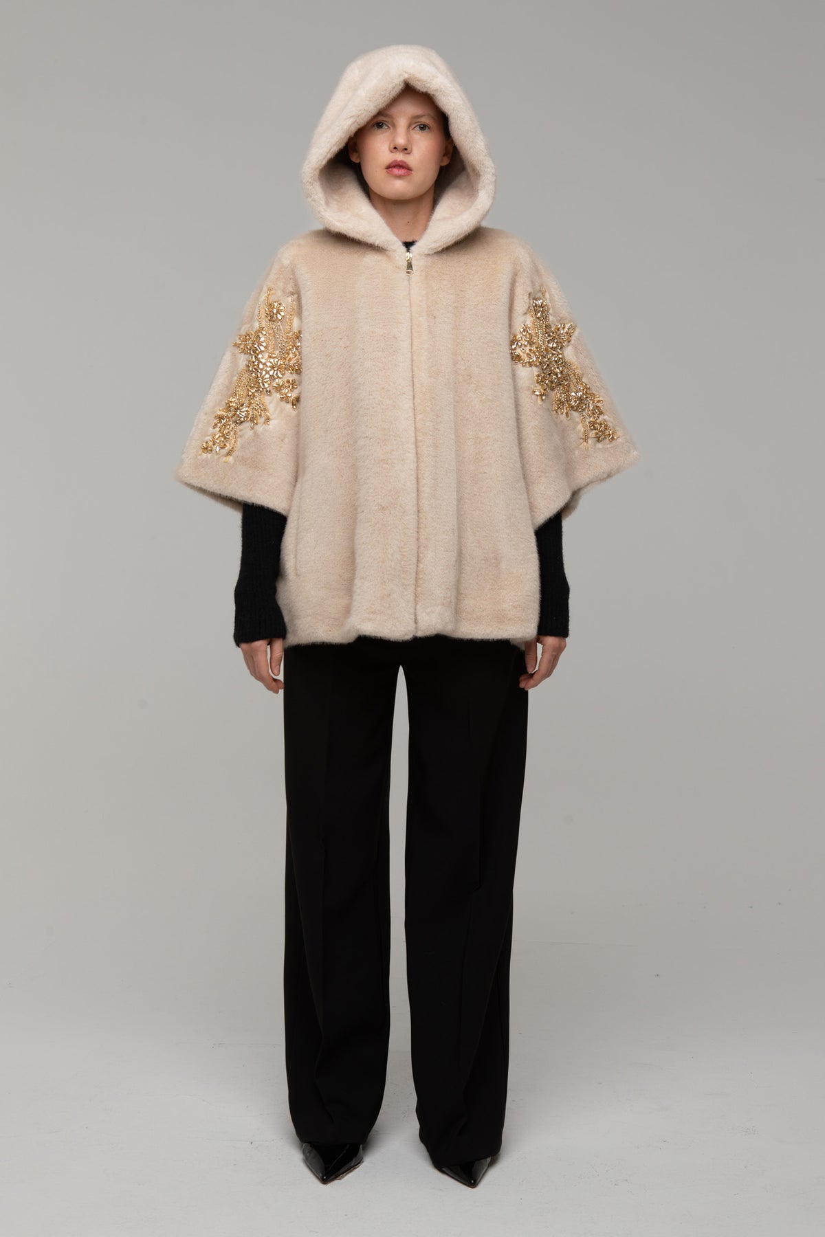Pelliccia Victoria Beige - spazio ventidue