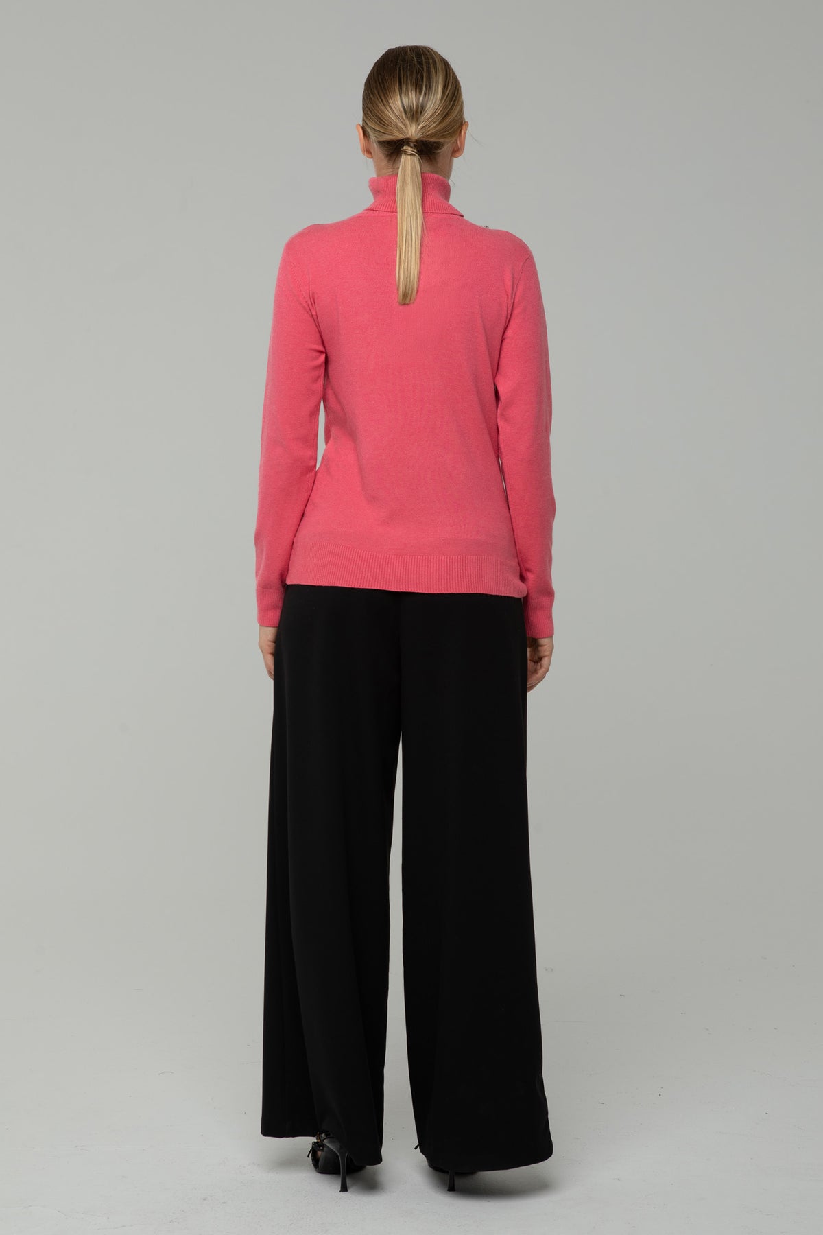 Maglia ColloAlto Jody Rosa - spazio ventidue