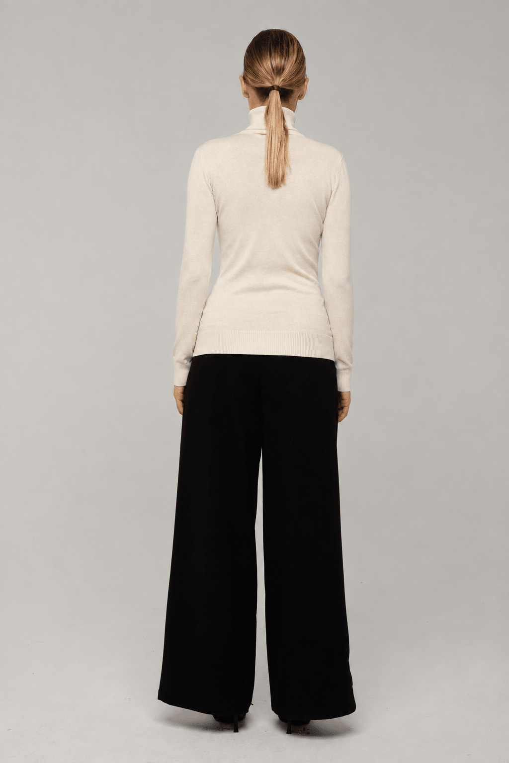 Maglia ColloAlto Flory Beige - spazio ventidue