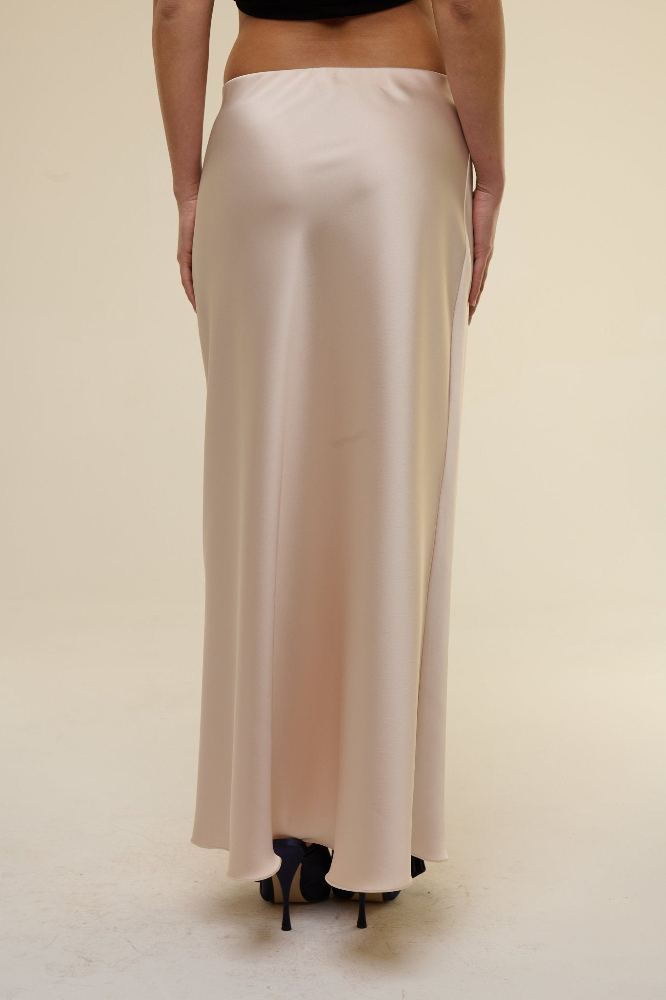 Gonna Satin Beige - 22 Spazio Boutique