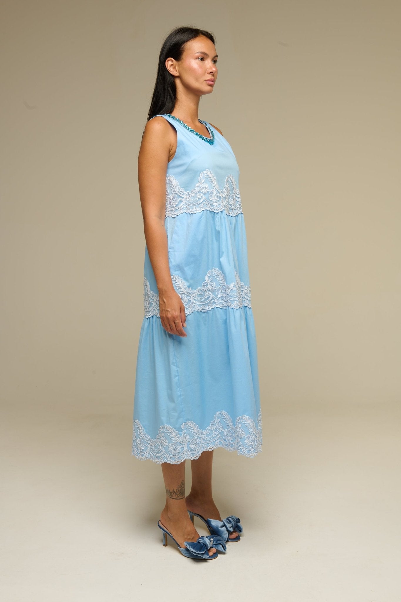 Abito Celeste Cherie - 22 Spazio Boutique