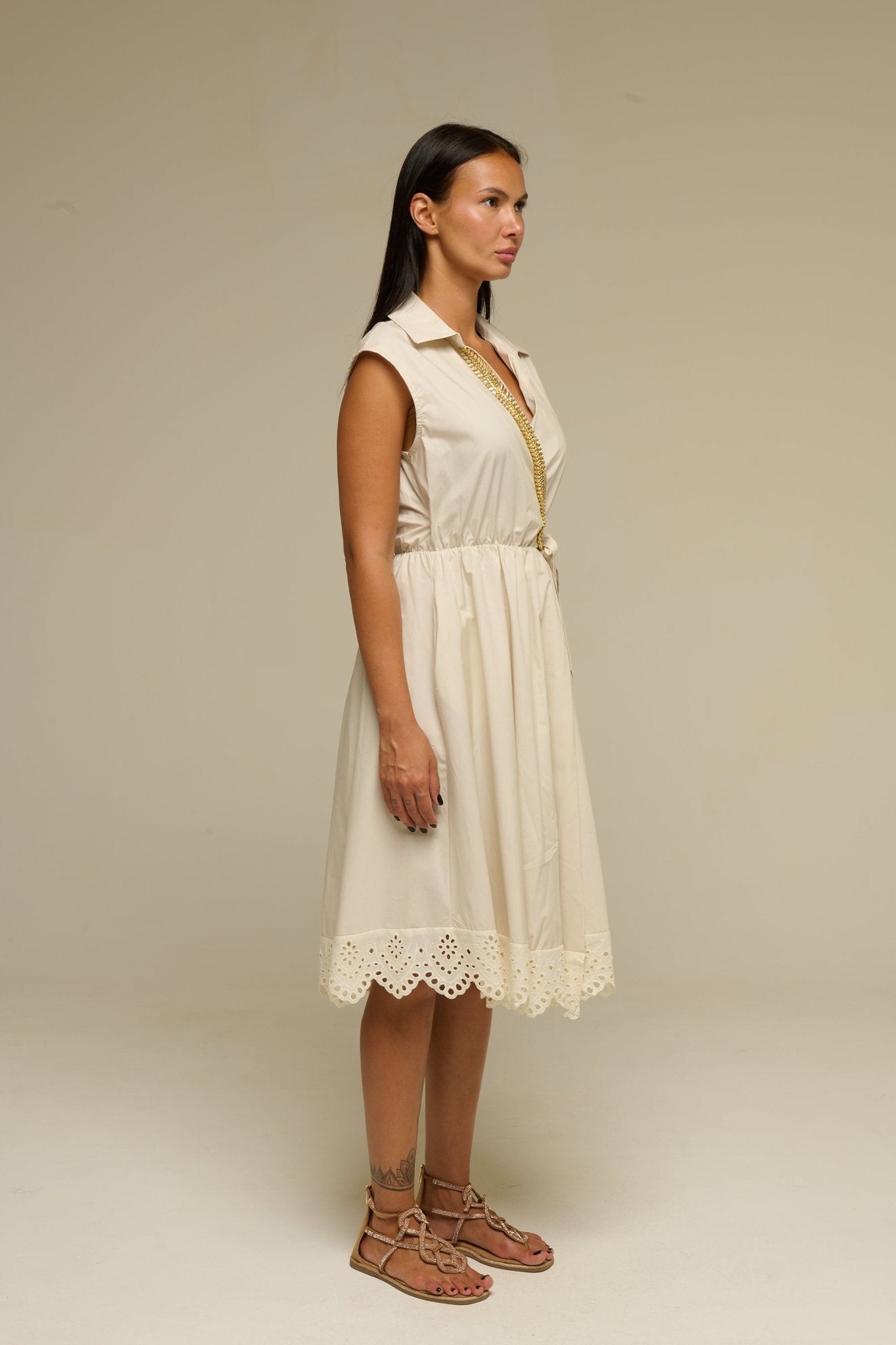 Abito Jamie Beige - 22 Spazio Boutique