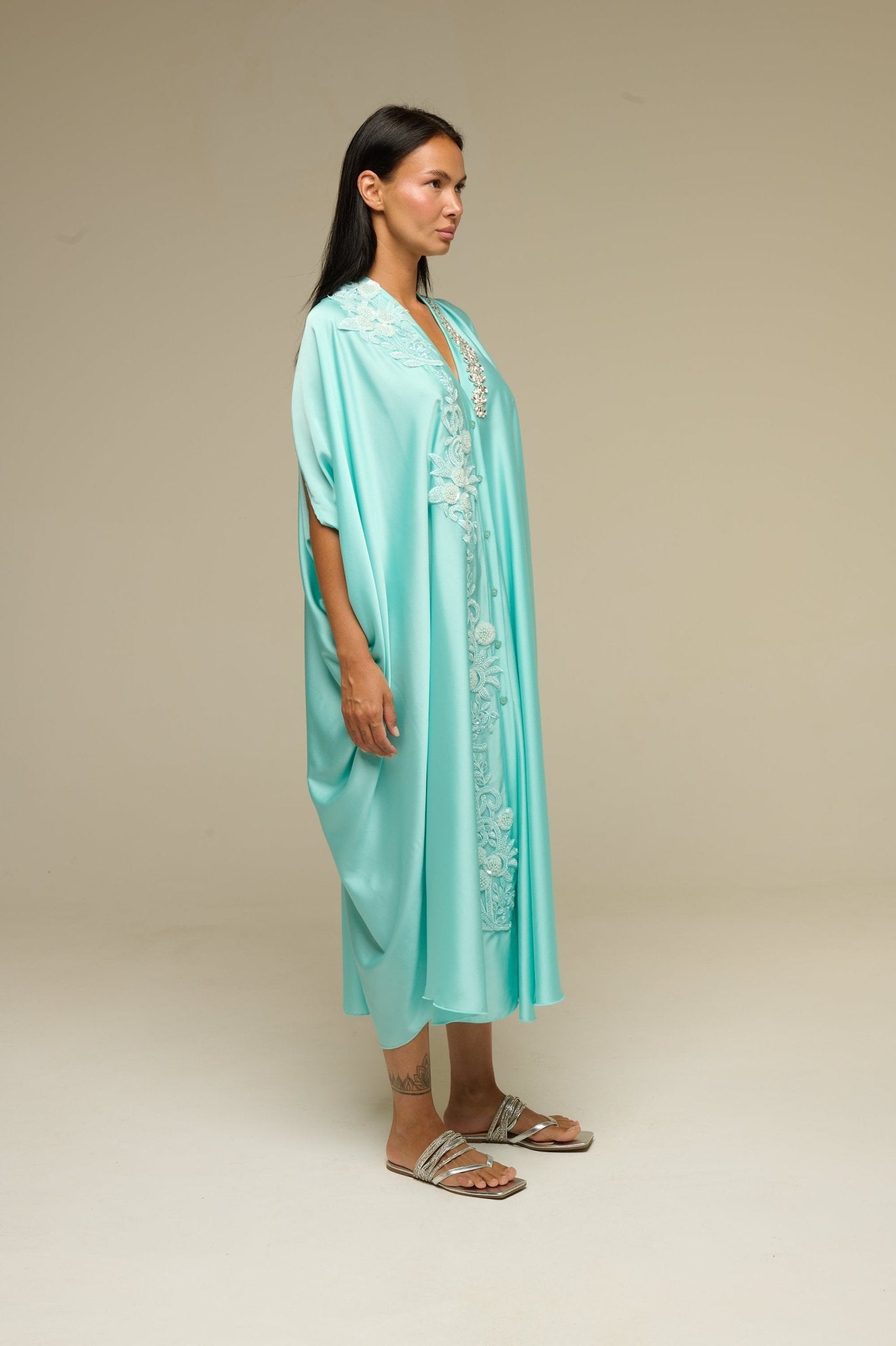 Caftano Acquamarine - 22 Spazio Boutique