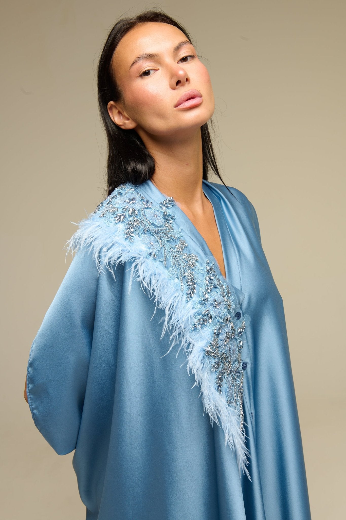 Caftano Azzurro Cyntia - 22 Spazio Boutique