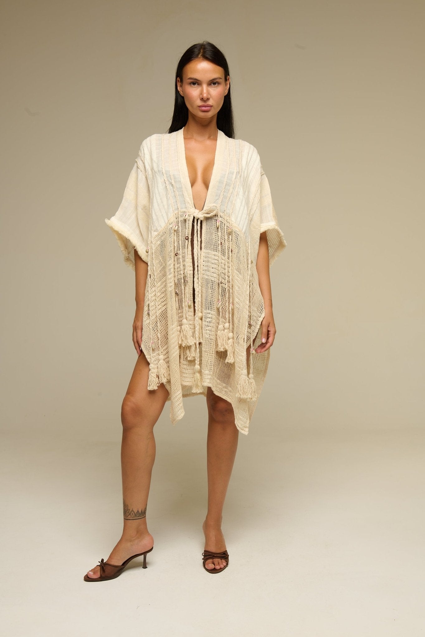 Dress Kimber Beige - 22 Spazio Boutique