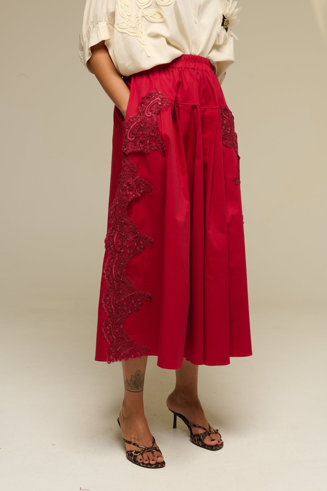Gonna Rossa Aric - 22 Spazio Boutique