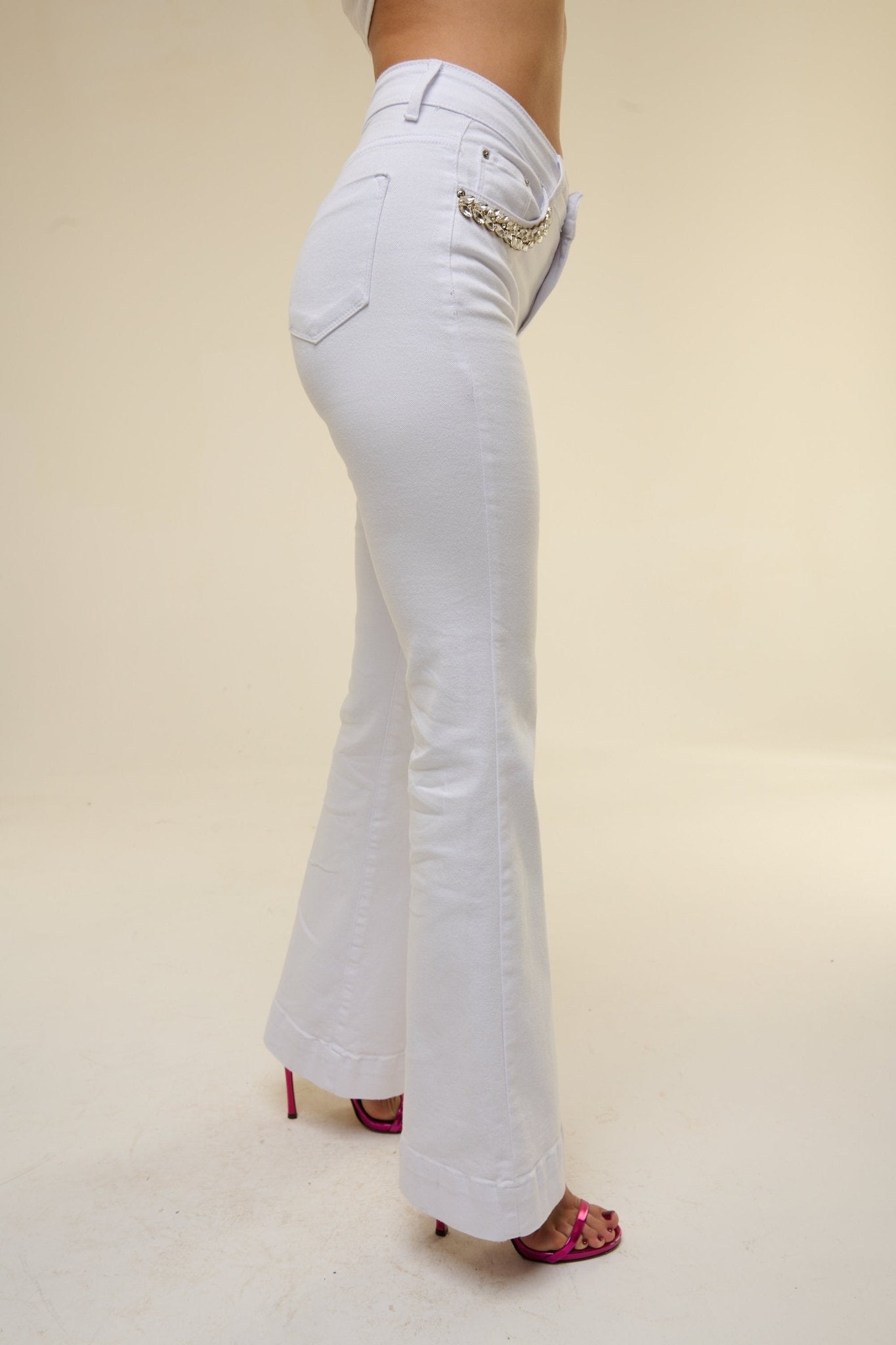Jeans Pure White - 22 Spazio Boutique