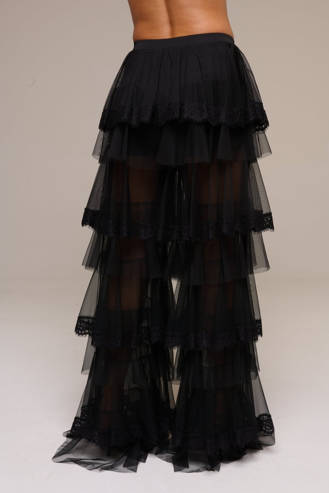 Pantalone Balze Nero - 22 Spazio Boutique