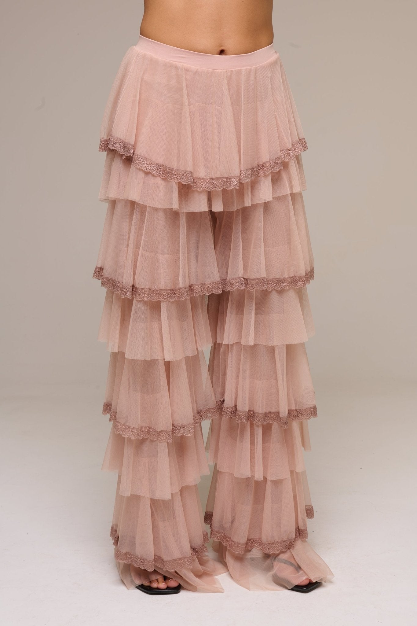 Pantalone Balze Rosa - 22 Spazio Boutique