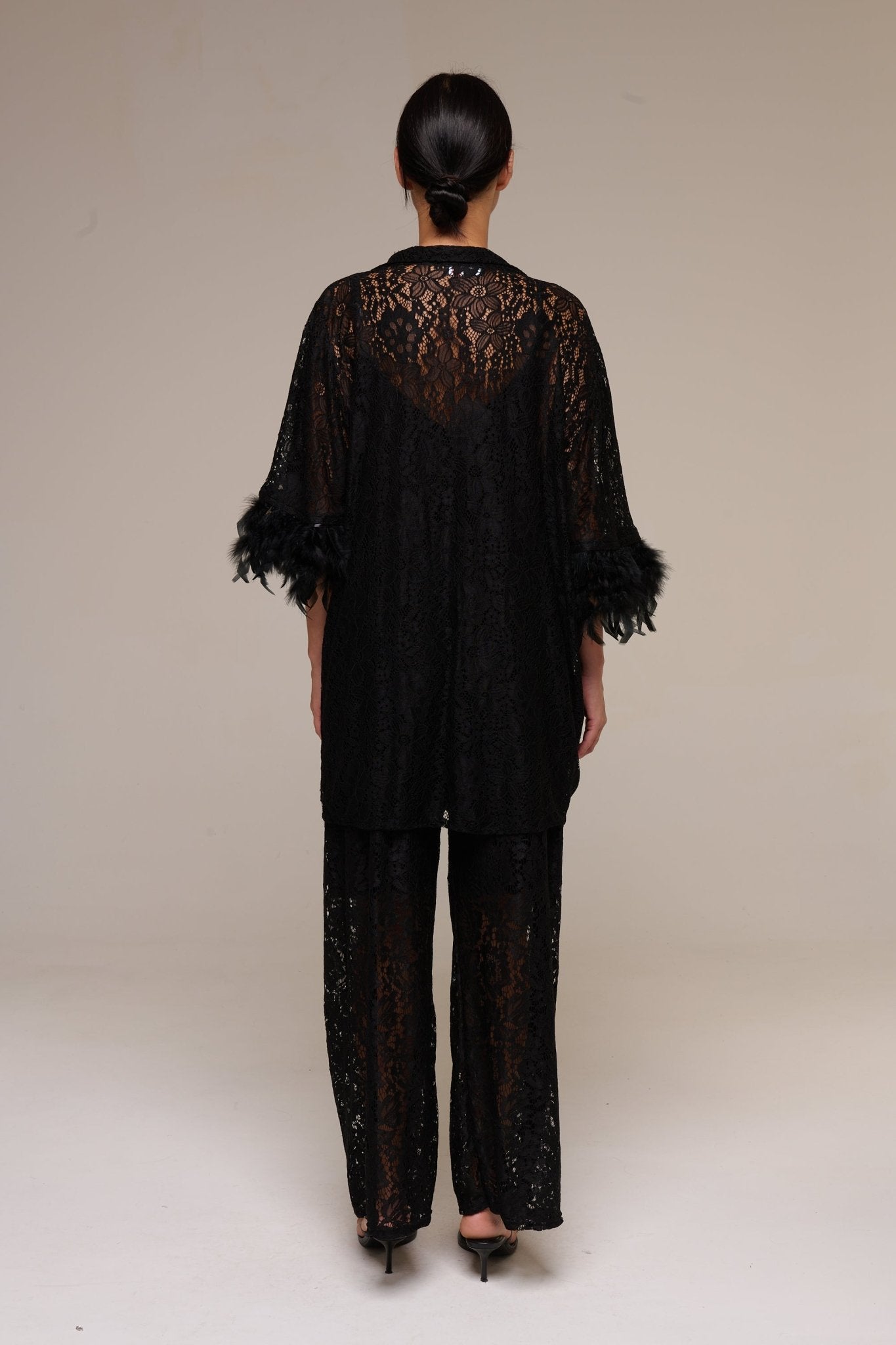 Completo Pizzo Jessica Nero - 22 Spazio Boutique