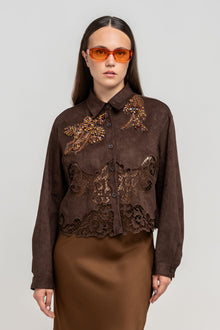 Camicia Gemma Marrone