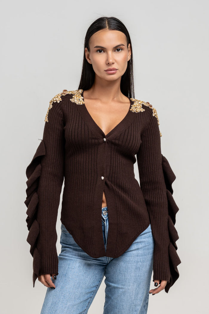 Cardigan Lydia Marrone