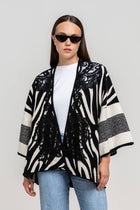 Cardigan Paloma Zebrato