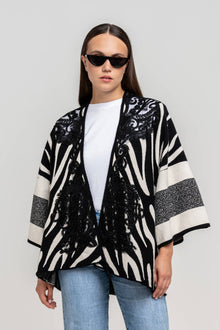 Cardigan Paloma Zebrato