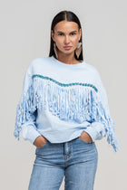 Maglia Frangia Celeste