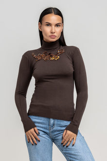 Maglia Collo Alto Frank Marrone