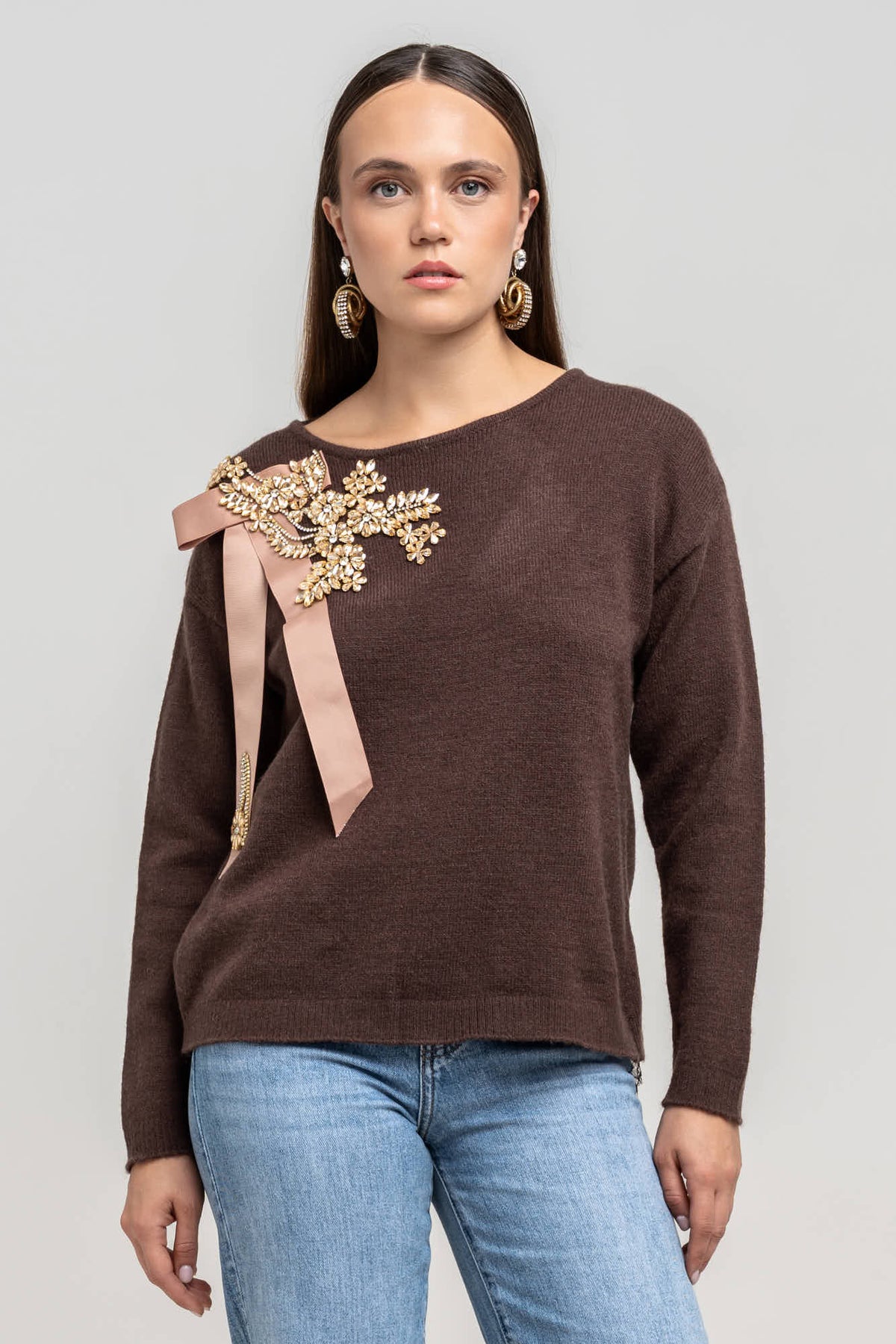 Maglia Ylenia Marrone