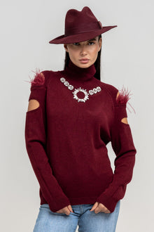 Maglia Terry Bordeaux
