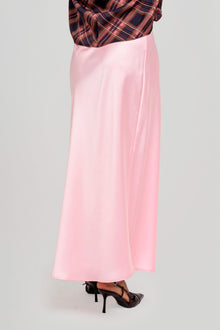 Gonna Satin Rosa