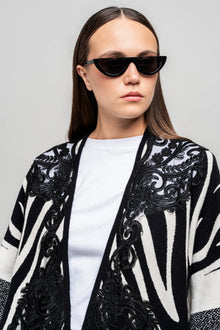 Cardigan Paloma Zebrato