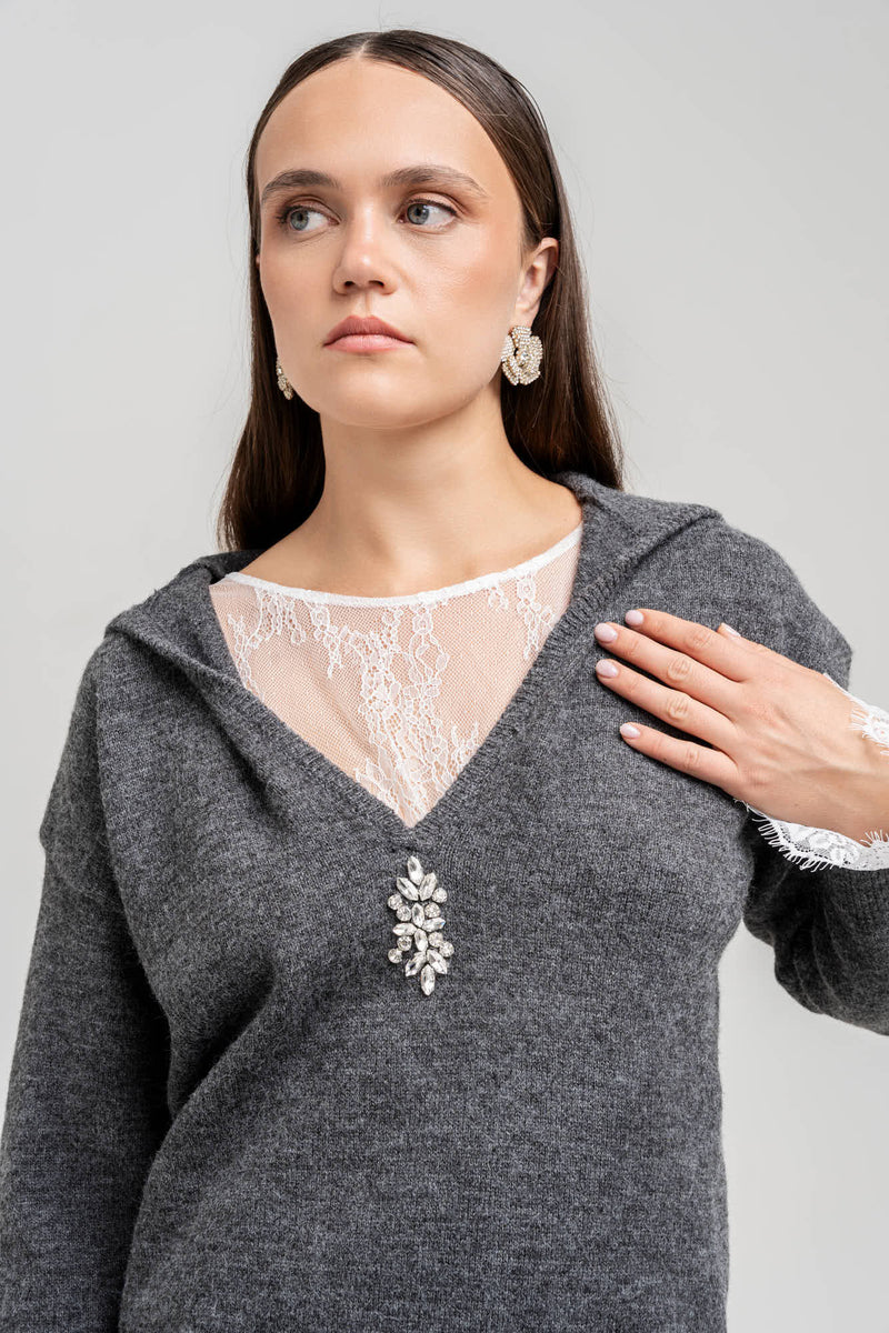 Maglia Adelaide Grigia