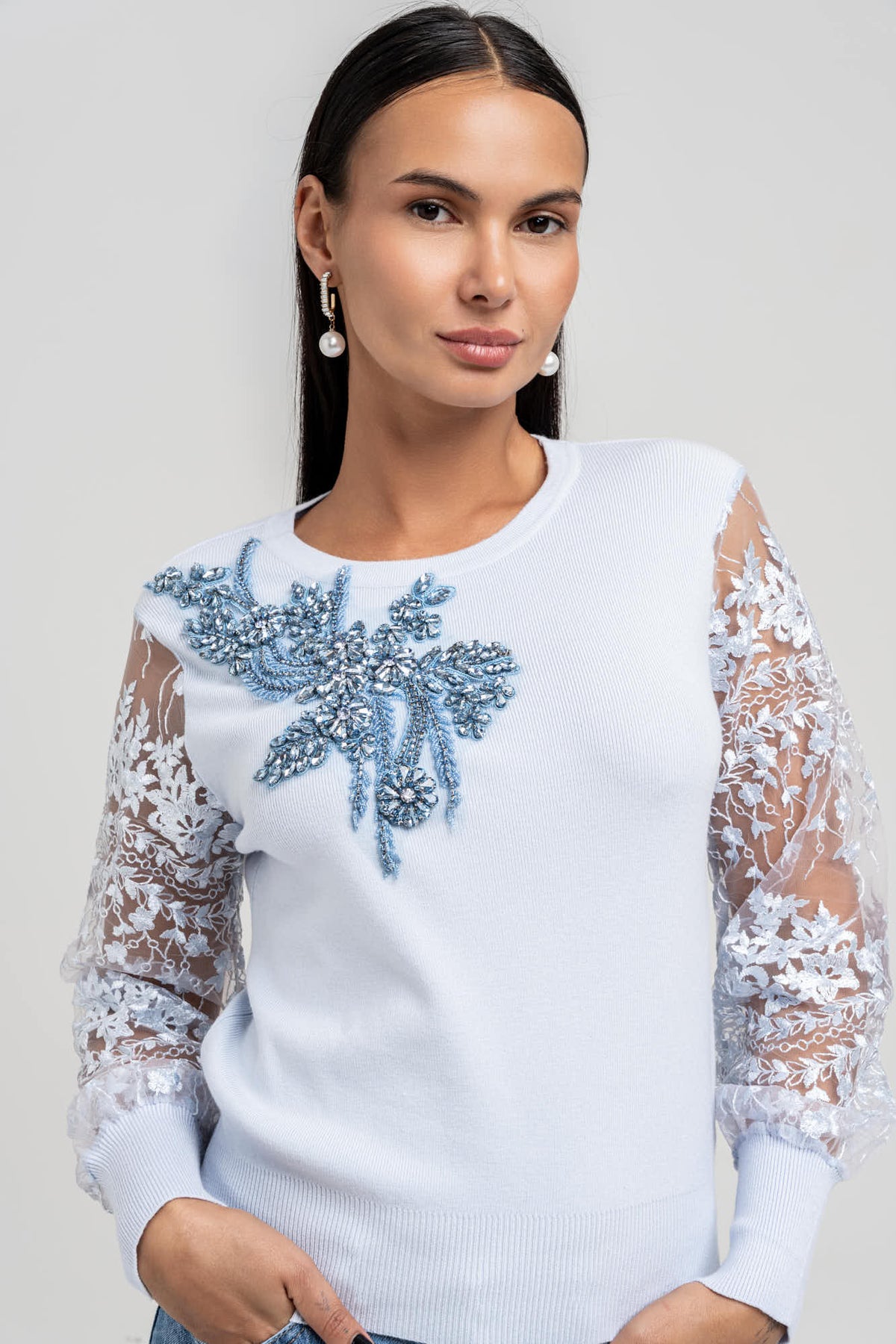 Maglia Clara Celeste