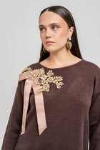 Maglia Ylenia Marrone