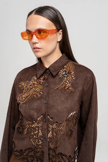 Camicia Gemma Marrone