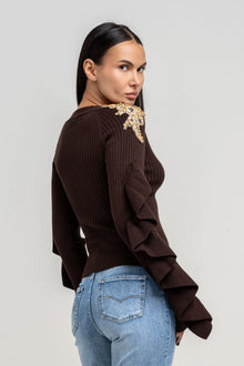 Cardigan Lydia Marrone