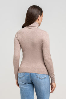 Maglia Collo Alto Danny Beige