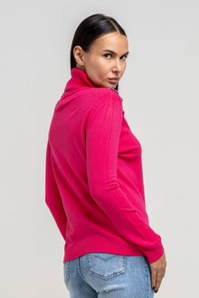 Maglia Collo Alto Nina Rosa