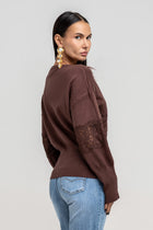 Maglia Amalia Marrone