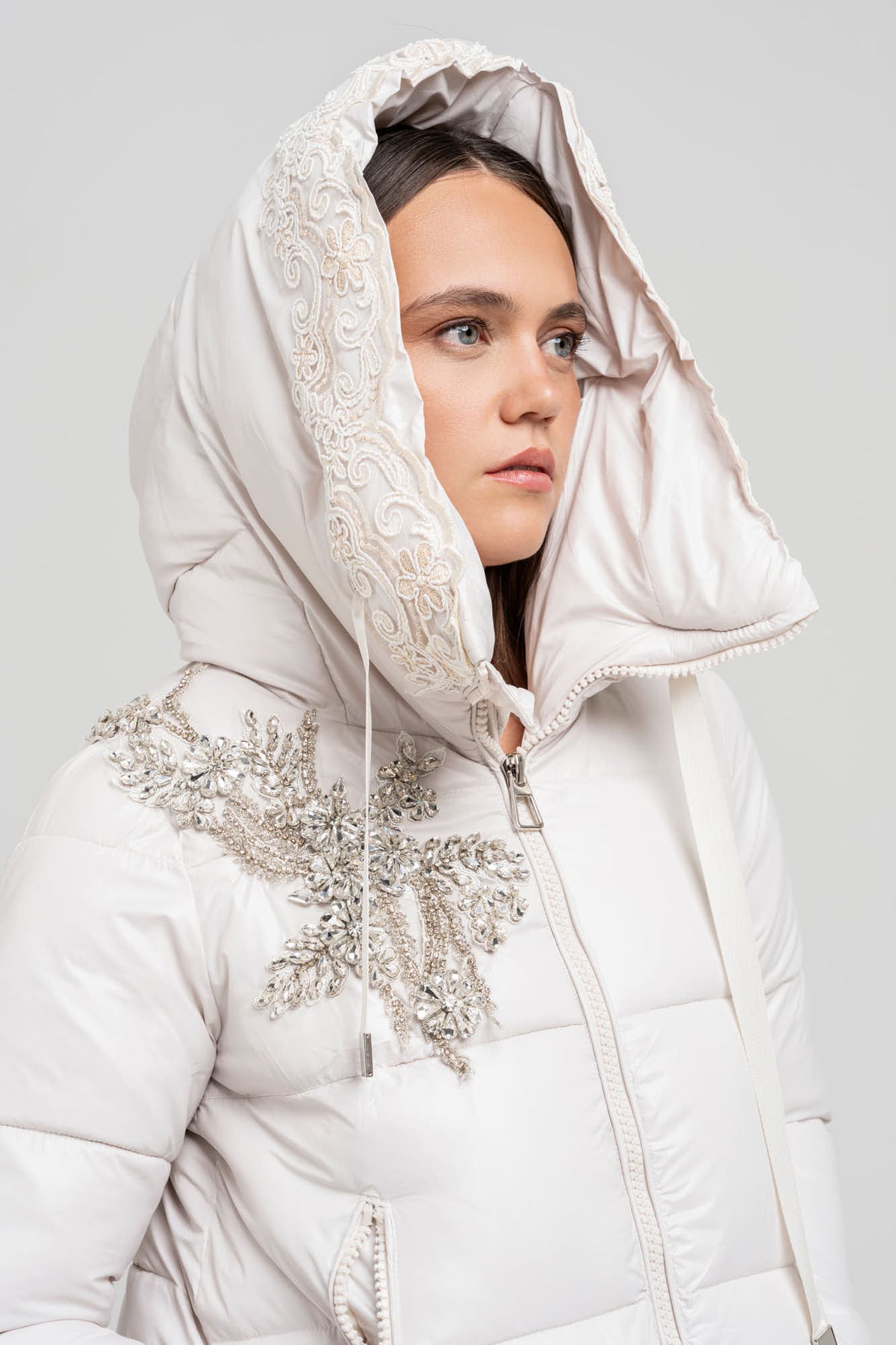 Piumino Gracie Bianco