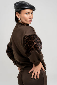 Tuta Effie Marrone