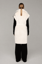 Cappotto Pelliccia Livia Bianco - spazio ventidue