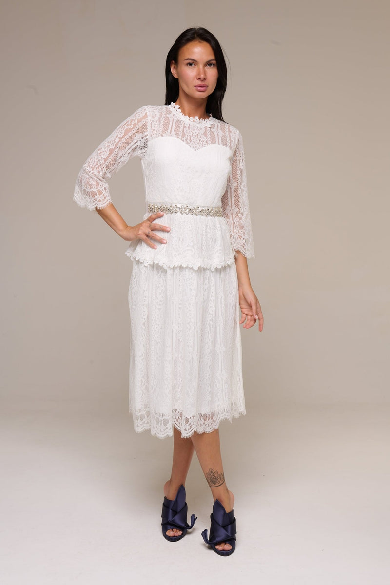 Abito White Lilian - 22 Spazio Boutique