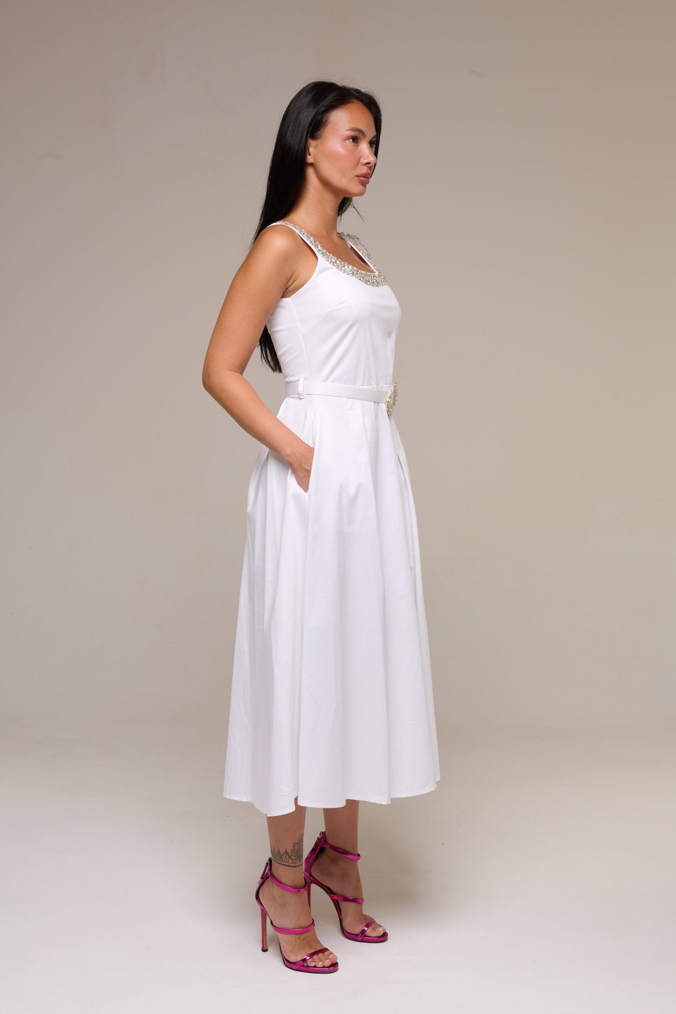 Abito Bianco Kyley - 22 Spazio Boutique