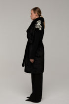 Cappotto Pelliccia Livia Nera - spazio ventidue