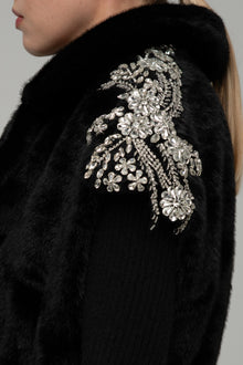 Cappotto Pelliccia Livia Nera - spazio ventidue