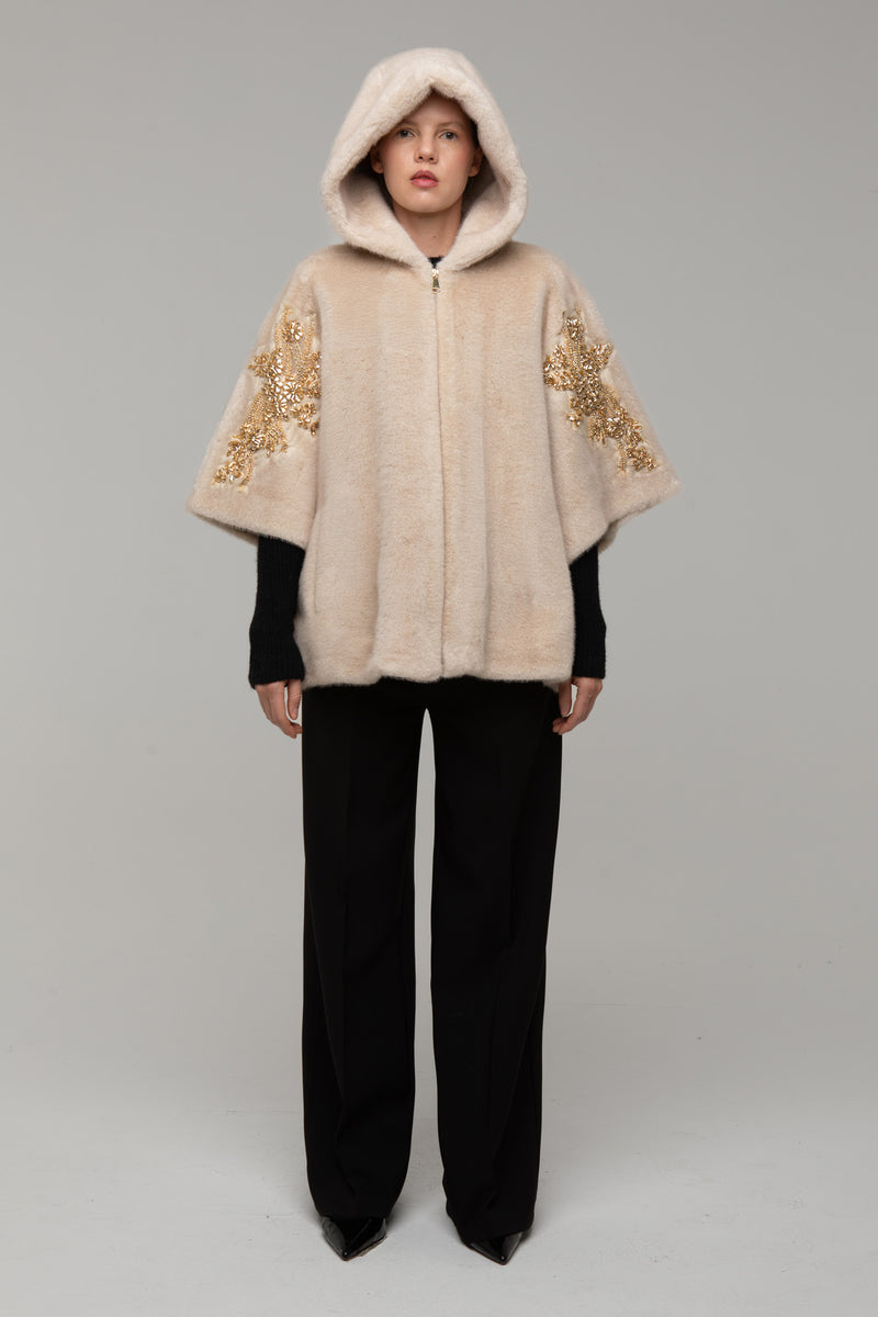 Pelliccia Victoria Beige - spazio ventidue