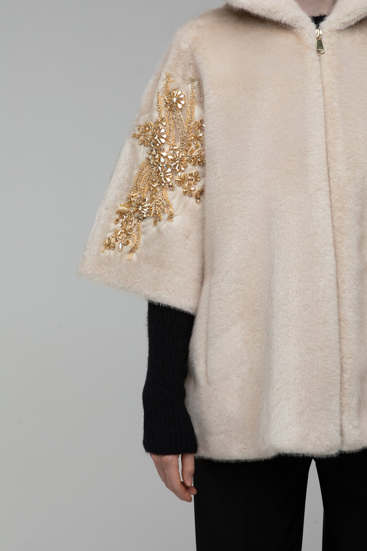 Pelliccia Victoria Beige - spazio ventidue