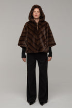 Pelliccia Alma Marrone - spazio ventidue