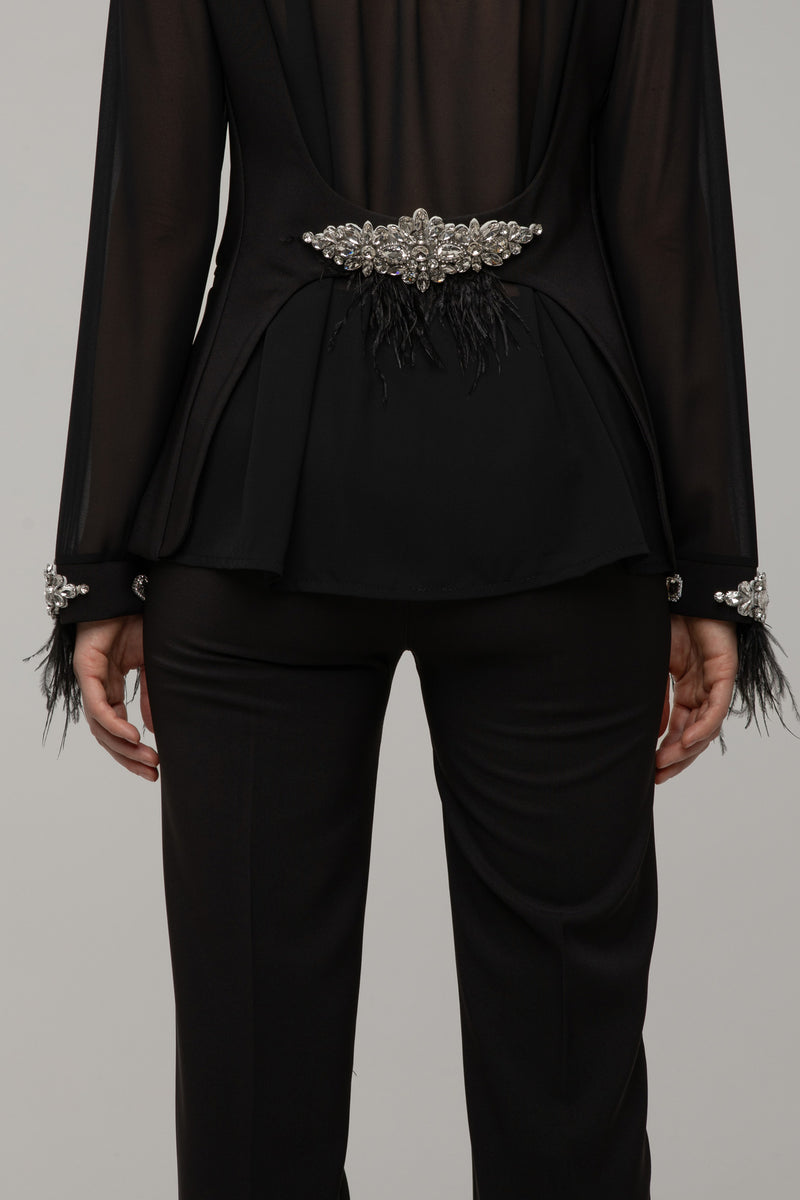 Tailleur Chiffon Nero - spazio ventidue