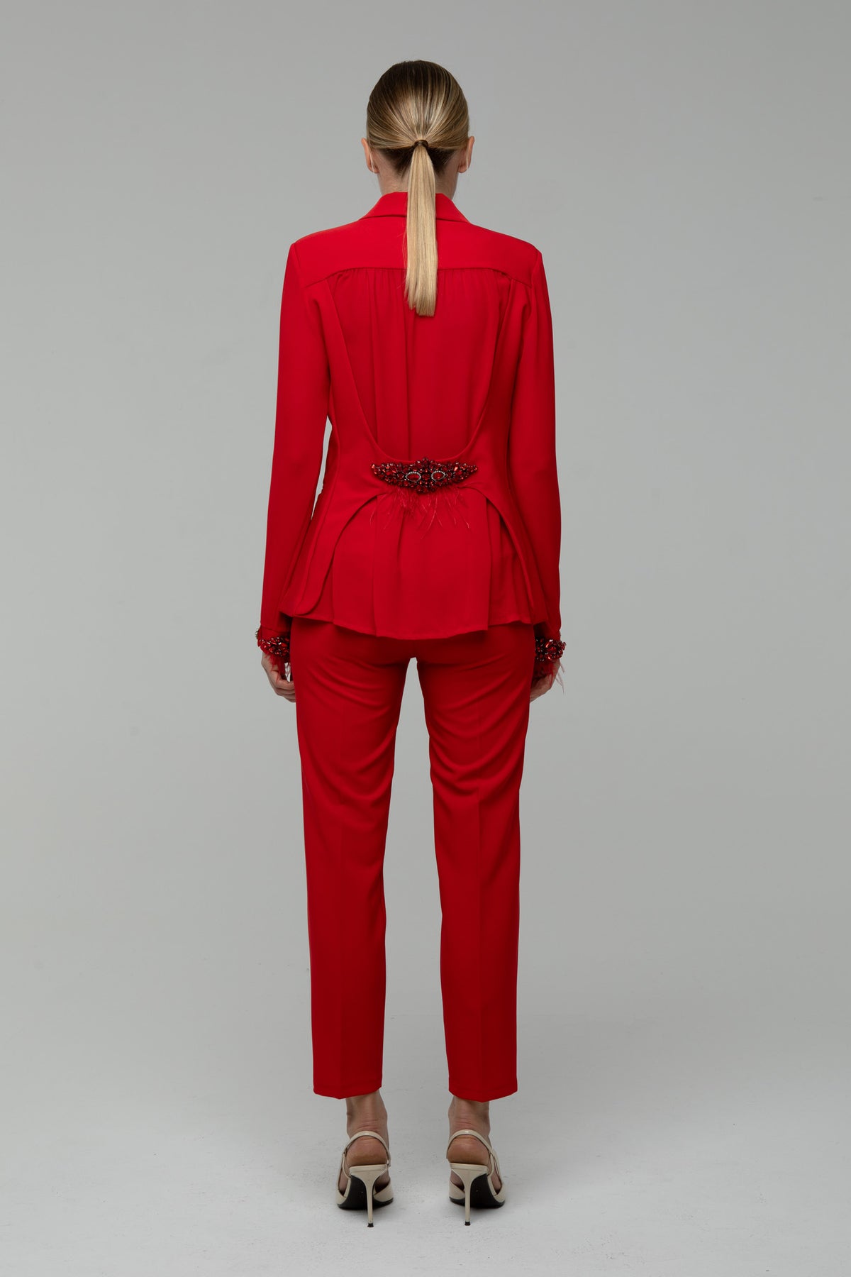 Tailleur Chiffon Rosso - spazio ventidue