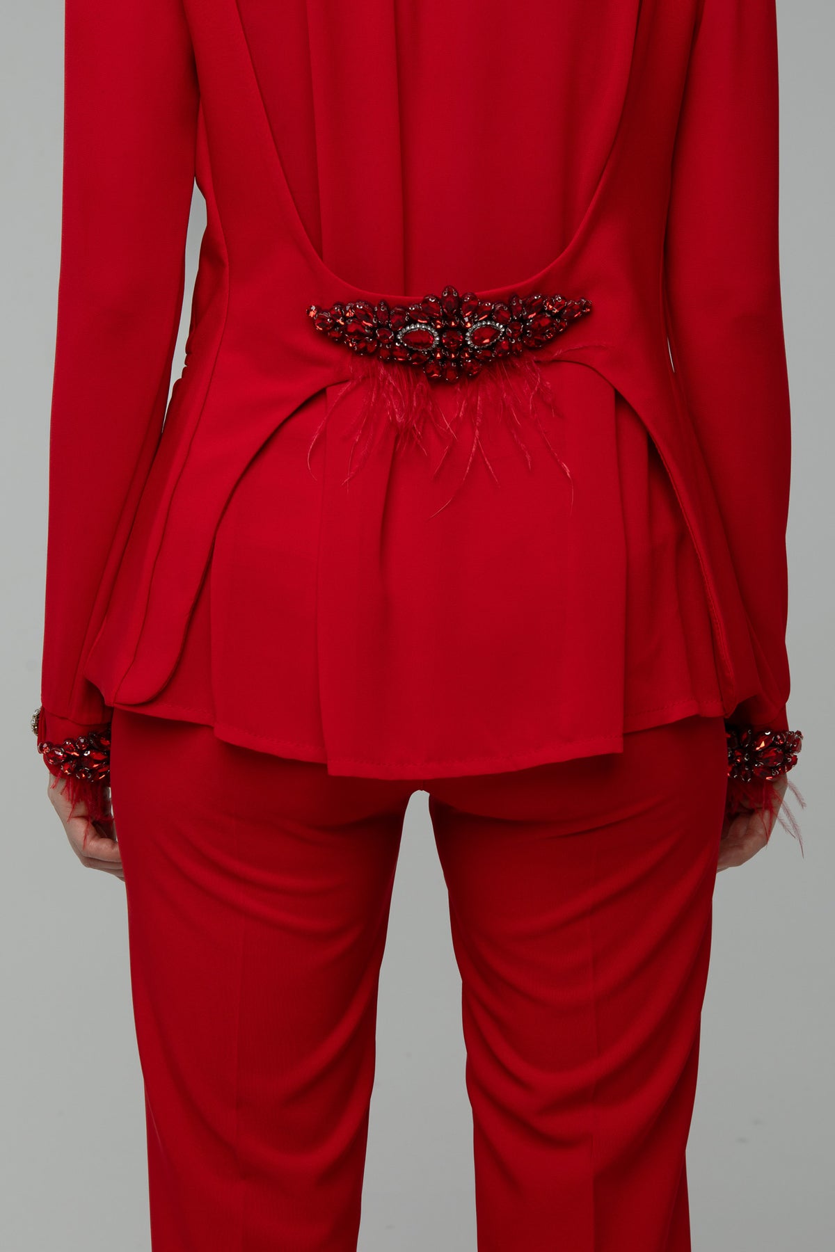 Tailleur Chiffon Rosso - spazio ventidue