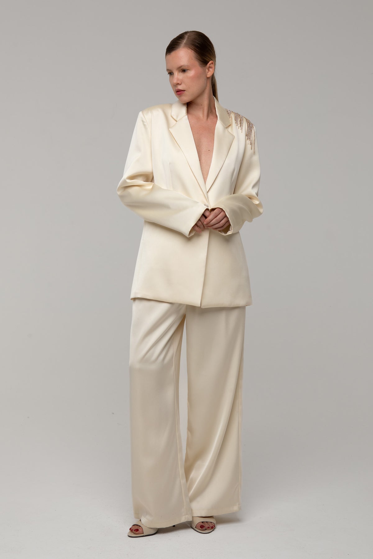 Tailleur Hamy Avorio - spazio ventidue
